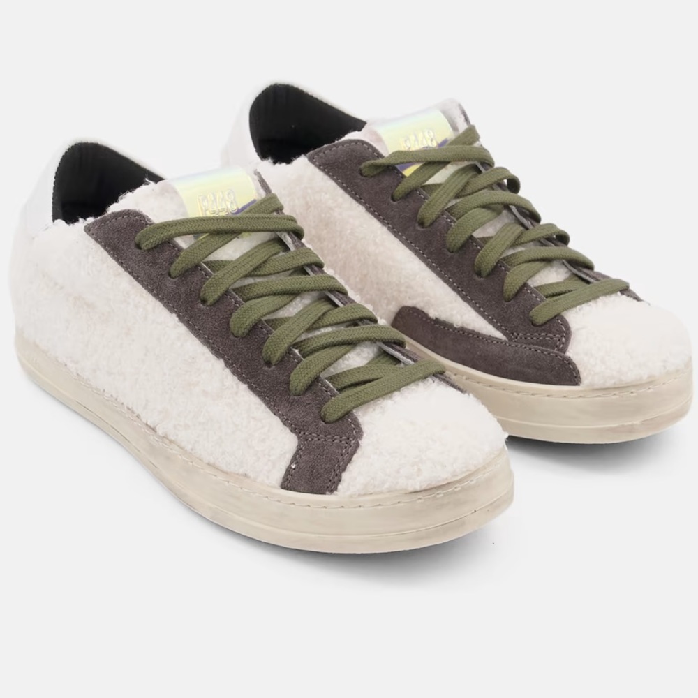 P448 John Wad Sneaker Faux Fur Suede